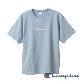 【Champion】RW刺繡Logo短Tee-淺藍色-9.4oz