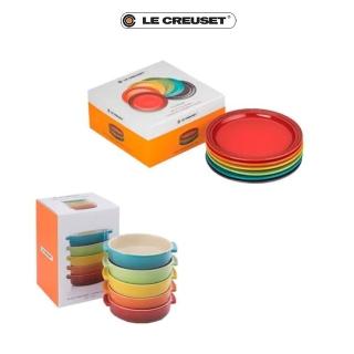 【Le Creuset】彩虹系列瓷器組(二組任選)