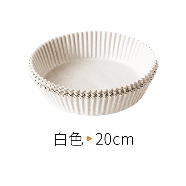 【御皇居】氣炸鍋烘焙紙盤-20cm(氣炸鍋專用紙 烤箱紙 蒸籠紙)