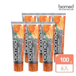 【Biomed】柚橘潔齒清新牙膏6入組(100g*6)