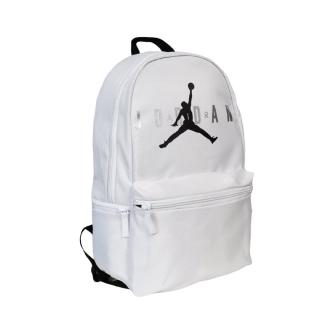 【NIKE 耐吉】後背包 Air Jordan Backpack 白 基本款 休閒 喬丹 筆電包 大容量 雙肩包(JD2123005GS-004)