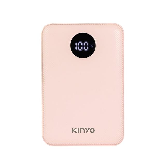 【KINYO】3100mAh 15.5W PD/QC輕薄快充行動電源(福利品)