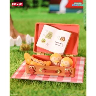 【POPMART 泡泡瑪特】KOUKOU悠閒下午茶系列公仔盒玩(9入盒裝)