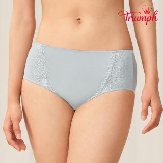【Triumph 黛安芬】輕柔羽翼系列 無痕中高腰平口內褲 M-EL(鴿子灰)