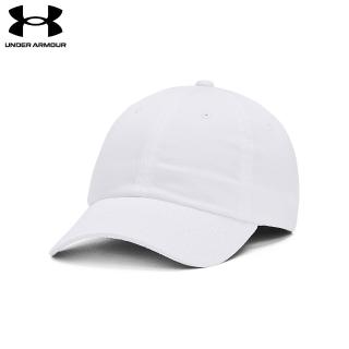 【UNDER ARMOUR】UA 男 Team Chino棒球帽_1369785-100(白)