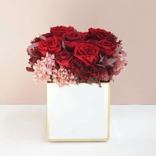 【CNFlower 西恩】春紅花園 恆星花禮(送禮/買花/恆星花/花禮)