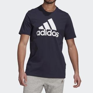 【adidas 愛迪達】運動上衣 上衣 男上衣 藍 M BL SJ T(GK9122)