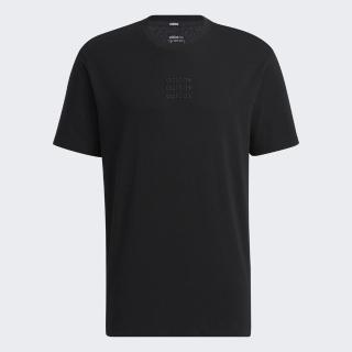 【adidas 愛迪達】Adidas NEO M CE C+ TEE    男 短袖 上衣 T恤 簡約 棉質 舒適 愛迪達 黑(H14210)