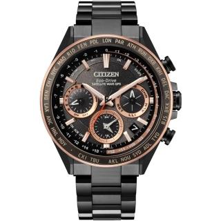 【CITIZEN 星辰】代言人廣告款 鈦金屬 GPS衛星對時手錶-44.3mm(CC4016-67E/速)