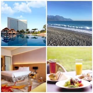 【電子票券】花蓮美侖大飯店豪華雙人房住宿券1間含早餐(旺日+1000.假日+1500)