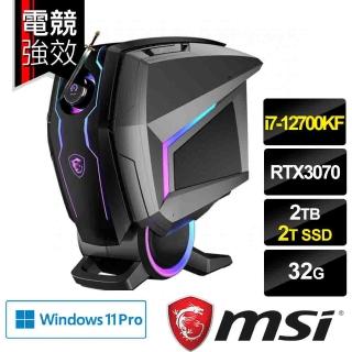 【MSI 微星】Aegis Ti5 12VTD-206TW 12代電競電腦(i7-12700KF/32G/2T+2T SSD/RTX3070-8G/Win11Pro)