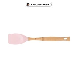 【Le Creuset】耐熱矽膠V鏟杓(粉紅)