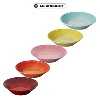 【Le Creuset】瓷器新采和風系列淺盤22cm(多色任選)