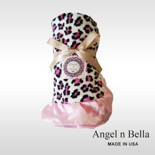 【Angel n Bella】頂級糖果豆攜帶毯(經典彩豹)