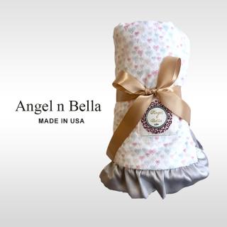 【Angel n Bella】頂級糖果豆攜帶毯(小甜心)