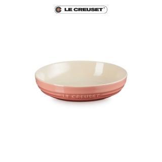 【Le Creuset】瓷器深圓盤20cm(鮭魚粉)