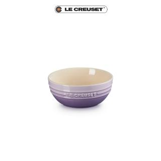 【Le Creuset】瓷器韓式湯碗14cm(藍鈴紫)
