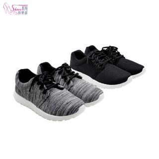 【ShoesClub 鞋鞋俱樂部】情侶款綁帶透氣休閒鞋 女鞋 108-GV8361