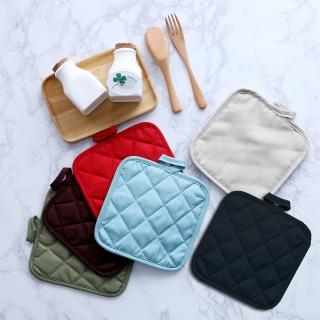 【CasaBella 美麗家居】質感 素色 隔熱墊(簡約 鍋墊)