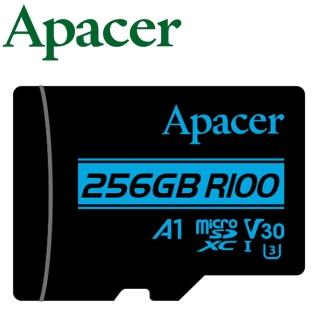 【Apacer 宇瞻】256G microSDXC TF U3 V30 A1 記憶卡(4K)