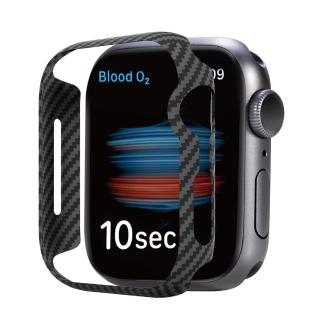 【PITAKA】Apple Watch S7  41mm 航太纖維錶殼(極度輕薄親膚無感)