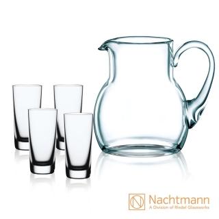 【Nachtmann】Vivendi維芳迪 烈酒暢飲5件組(公杯0.5L+烈酒杯4入)