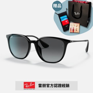 【RayBan 雷朋】方形太陽眼鏡(RB4348D-601/8G 57mm)