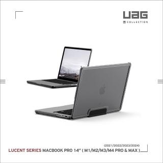 【UAG】[U] Macbook Pro 16吋（2021）耐衝擊輕量保護殼-透黑(UAG、U by UAG)