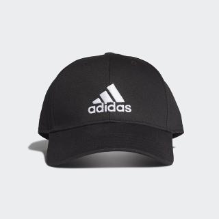 【adidas 愛迪達】帽子 棒球帽 老帽 遮陽帽 運動帽 BBALL CAP COT 黑 FK0891