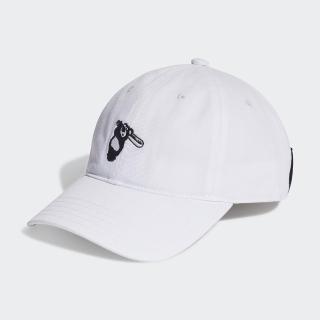 【adidas 愛迪達】帽子 棒球帽 遮陽帽 運動帽 熊抱哥 迪士尼 三葉草 CAP PIXAR 白 HE3072