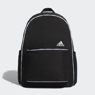 【adidas 愛迪達】後背包 書包 運動包 登山包 BTS BP PIPING 黑 HE2656