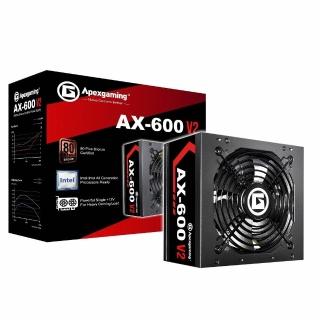 【Apexgaming 美商艾湃電競】AX600-V2 銅牌