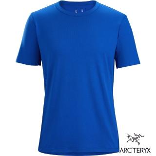【Arcteryx 始祖鳥】男 Capitve 短袖 休閒 Tee(生命藍)