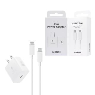 【Samsung 三星】原廠公司貨 T2510 超快充25W + DX510 5A 雙Type C線 1.8m(盒裝)