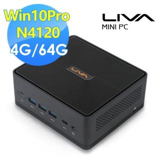 【ECS 精英】LIVA Z2 四核心迷你電腦(N4120/4G/64G/Win10Pro)