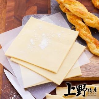 【上野物產】冷凍起酥片x12包(490g±10%/10片/包 冷凍食品)