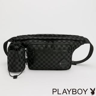 【PLAYBOY】腰包 Racing系列(黑色)
