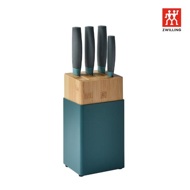 【ZWILLING 德國雙人】Now S五件式彩色刀具/刀座組-顏色任選/新舊包裝隨機出貨(德國雙人牌集團官方直營)