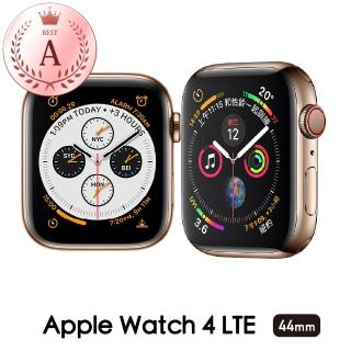【Apple 蘋果】福利品 Apple Watch Series 4 44公釐 LTE 鋁金屬錶殼 保固90天 贈矽膠錶帶