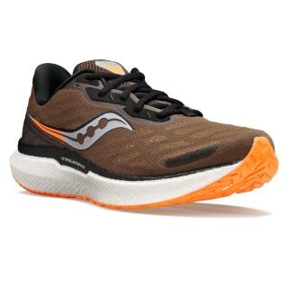 【SAUCONY 索康尼】TRIUMPH 19 男款 慢跑鞋 緩衝避震型(S20678-120 墨綠 勝利 PWRRUN+)