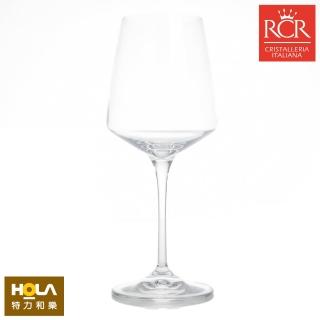 【HOLA】義大利 RCR 艾瑞爾 無鉛水晶白酒杯 460ml LUXION ARIA