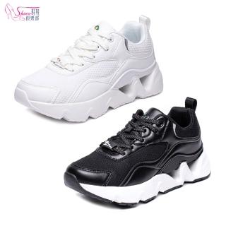 【ShoesClub 鞋鞋俱樂部】Leon Chang 雨傘 超夯爆款增高運動鞋 女鞋 170-LAL7828