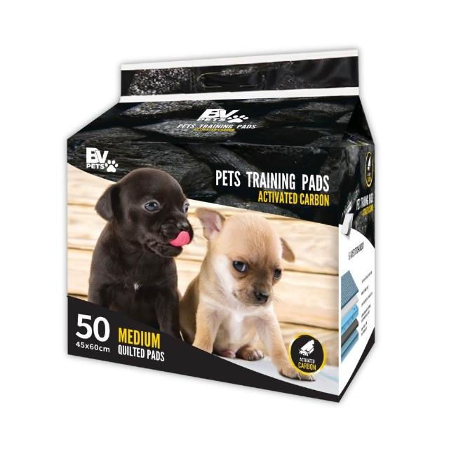 【BV Pets 寵物生活家】強效吸水除臭 竹炭寵物尿布墊(寵物尿墊/尿布/尿片/犬貓適用)