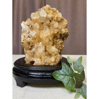 【Cocozy世界水晶原礦】黃波蘿晶簇(稀有黃晶簇 消磁化煞增能量)