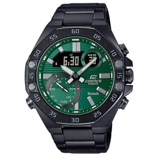 【CASIO 卡西歐】EDIFICE 世界時間藍牙連線手錶(ECB-10DC-3A)