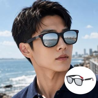 【SUNS】經典款時尚偏光墨鏡 Polarized太陽眼鏡 中性駕駛墨鏡 S53水銀(輕量/防眩光/遮陽/抗UV400)