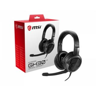 【MSI 微星】加購品 MSI微星 Immerse GH30 V2 耳罩式電競耳機(MSI微星 Immerse GH30 V2 耳罩式電競耳機)