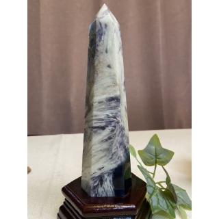 【Cocozy世界水晶原礦】羽毛螢石柱(稀有螢石柱 平衡負能量 保護氣場)