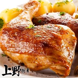 【上野物產 中秋烤肉】嚴選台灣蒜味雞腿排 x30片(140g土10%/片  烤肉組 燒肉)