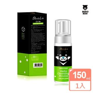 【BRAVO! BEAR 熊讚】杜鵑花植萃洗卸慕斯150ml